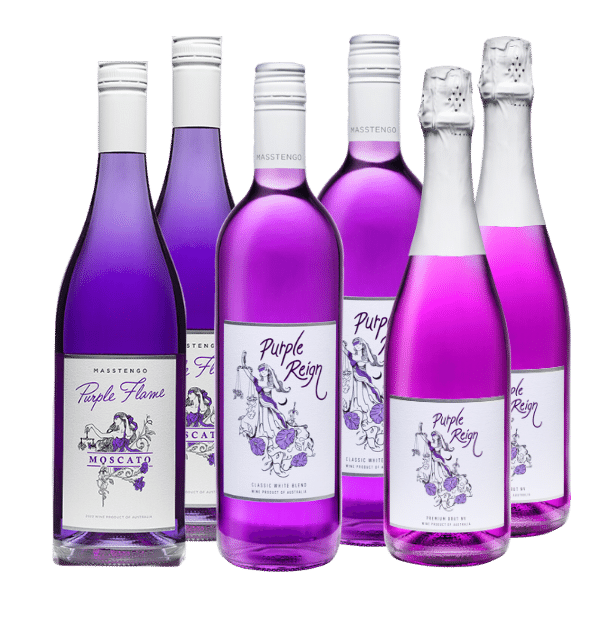 Purple Reign Mixed 6 Pack of White Wine Varietals