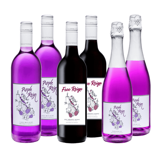Purple Reign Mixed 6 of Red & White Wine Varietals