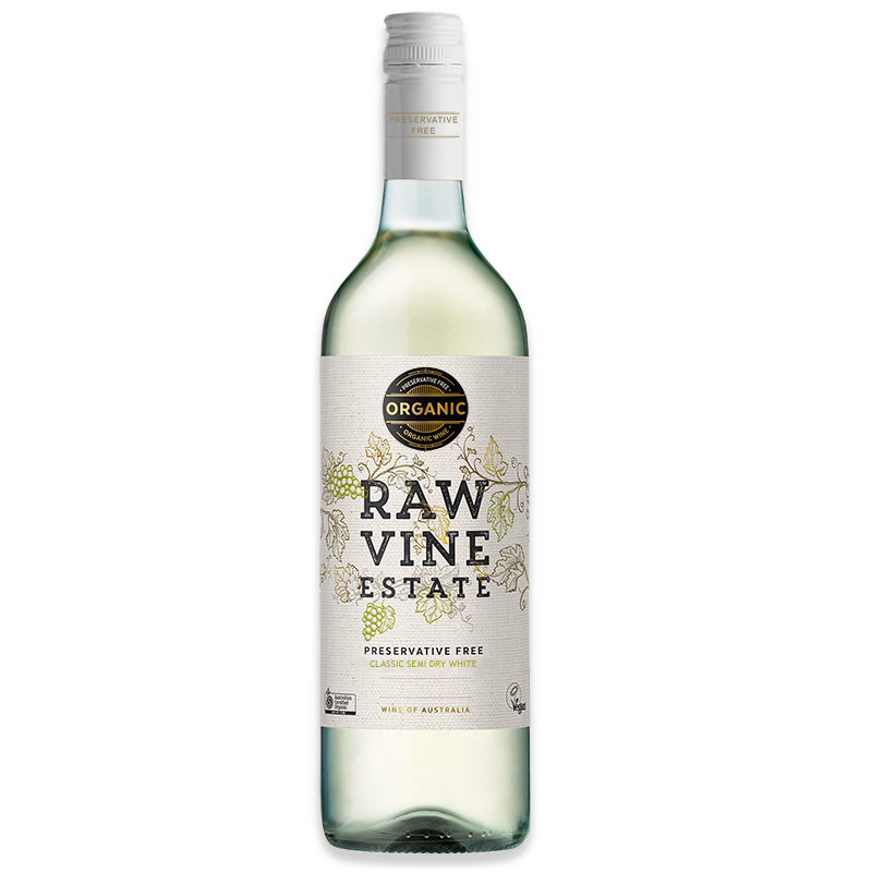 Raw Vine Classic Semi Dry White 2021