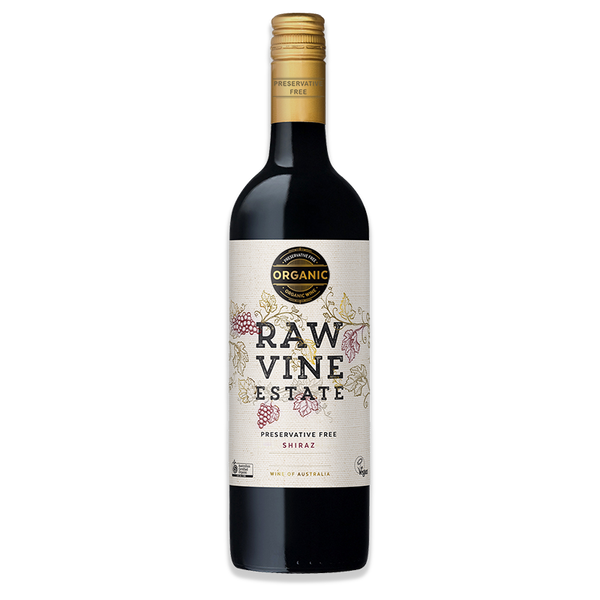 Organic preservative free shiraz – Raw Vine Estate